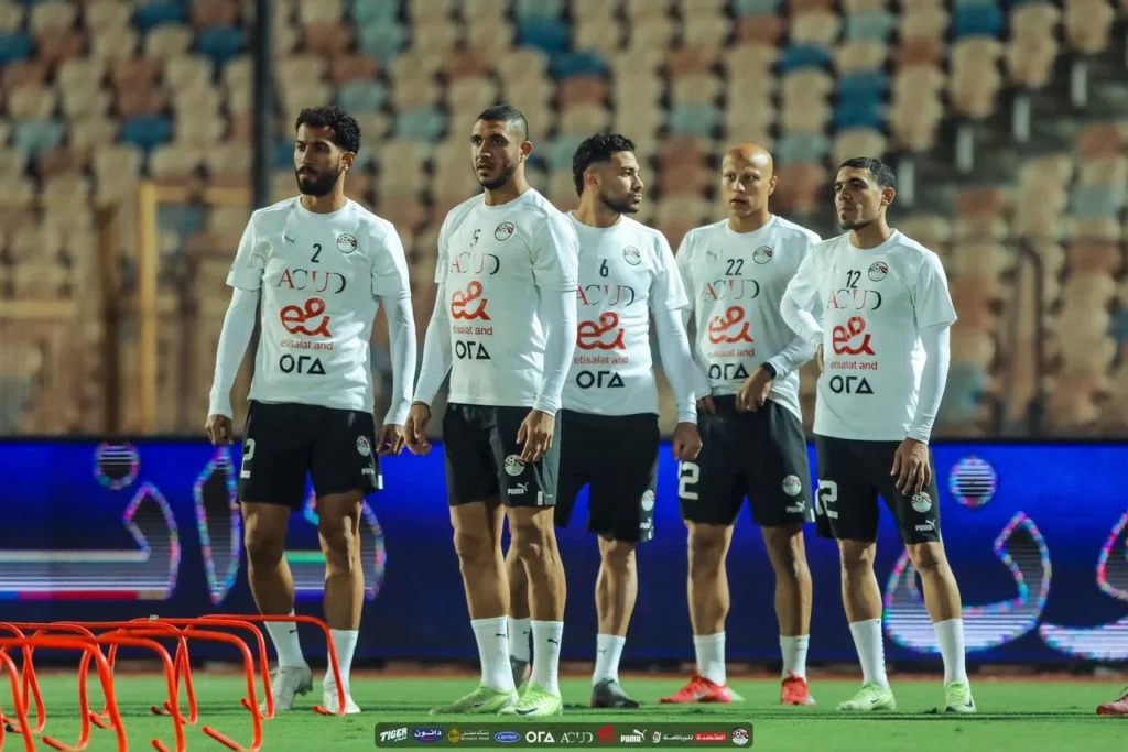 منتخب منتخب مصر يستعد لمواجهة غينيا بيساو