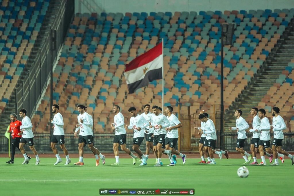 منتخب منتخب مصر يستعد لمواجهة غينيا بيساو
