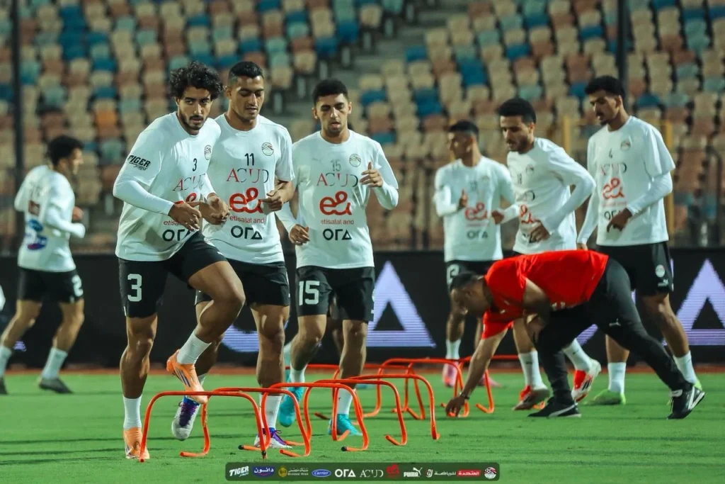 منتخب منتخب مصر يستعد لمواجهة غينيا بيساو