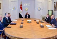 الرئيس السيسي يبحث مع نائب رئيس إكسون موبيل تعزيز التعاون الاستثماري بالطاقة