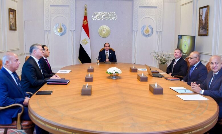 الرئيس السيسي يبحث مع نائب رئيس إكسون موبيل تعزيز التعاون الاستثماري بالطاقة