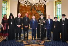 الرئيس السيسي يستقبل وفد مجلس الكنائس العالمي ويؤكد التعايش والسلام