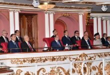 الرئيس السيسي يشهد احتفالية وطن السلام بالعاصمة الإدارية الجديدة 