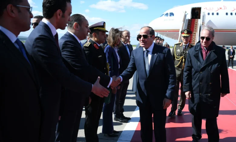 الرئيس السيسي يصل بروكسل للمشاركة في القمة المصرية الأوروبية الأولى