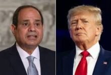 الرئيس السيسي يهنيء ترامب ويؤكد استحقاقه نوبل للسلام 