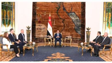 السيسي يستقبل المبعوث الأمريكي وكبير مستشاري ترامب