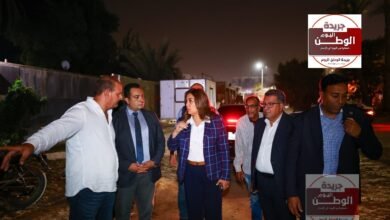 جولة ليلية لوزيرة التنمية المحلية لتفقد استعدادات المتحف المصري الكبير