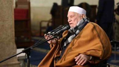 حسن النجار ينعى أحمد عمر هاشم