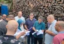 حملة تفتيشية بدمياط تضبط مكامير فحم مخالفة وتحرر محاضر 