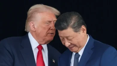 شي جين بينغ وترامب يختتمان لقائهما في كوريا الجنوبية دون تصريحات