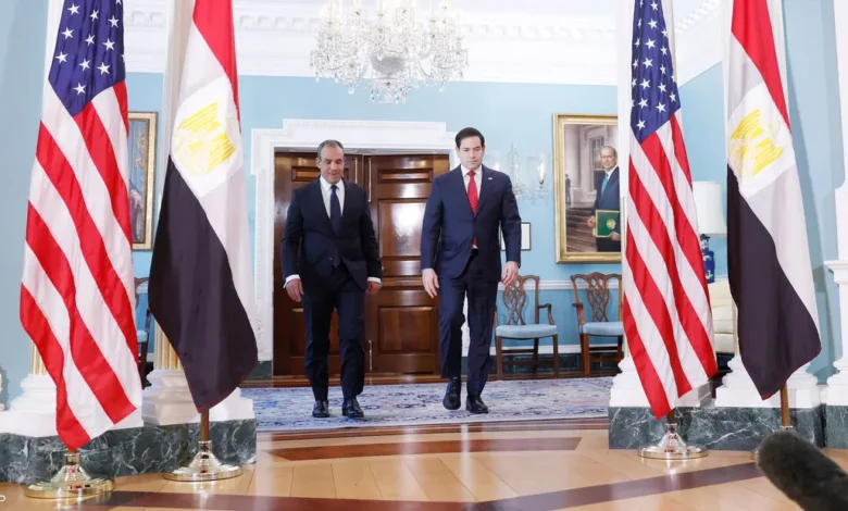 ماركو روبيو يشيد بدور مصر والسيسي في اتفاق غزة التاريخي 