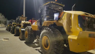 معدات مصرية تدخل غزة للبحث عن جثث رهائن إسرائيليين