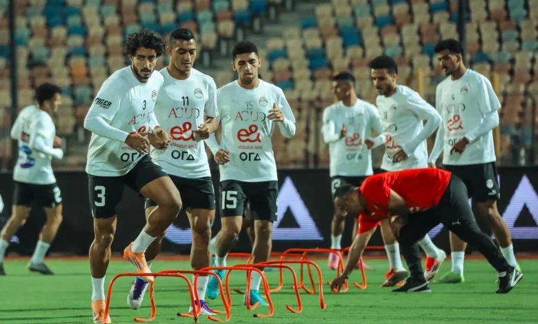 منتخب منتخب مصر يستعد لمواجهة غينيا بيساو في التصفيات الأفريقية المؤهلة لكأس العالم 2026