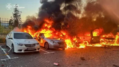 هجوم صاروخي روسي مكثف يستهدف كييف ومدناً أوكرانية وسط انقطاعات الكهرباء
