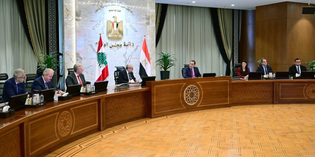 مدبولي وسلام يرأسان اللجنة العليا المصرية اللبنانية لتعزيز التعاون المشترك