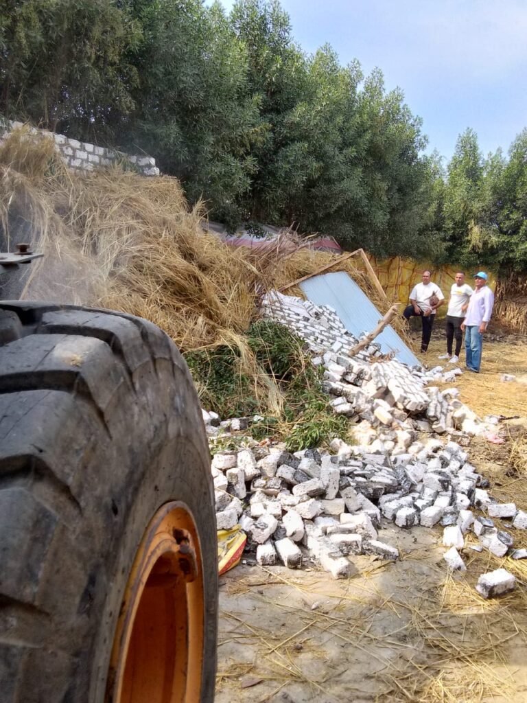 محافظة الشرقية تواصل إزالة التعديات ضمن المرحلة الثالثة للموجة ٢٧