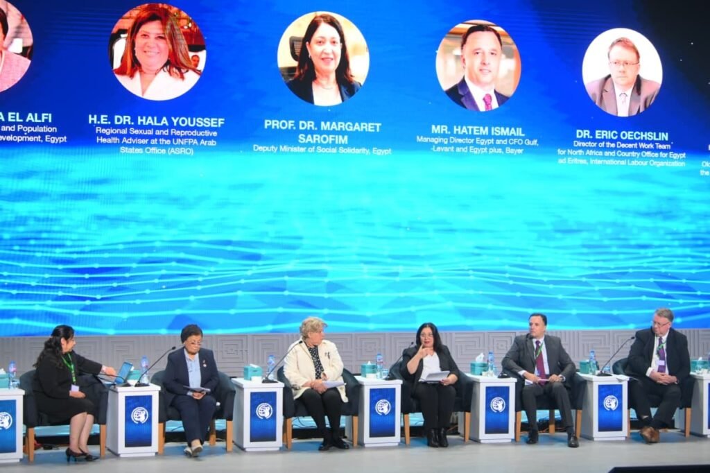 نائبة التضامن تستعرض سياسات الشيخوخة الصحية بفعاليات مؤتمر السكان العالمي