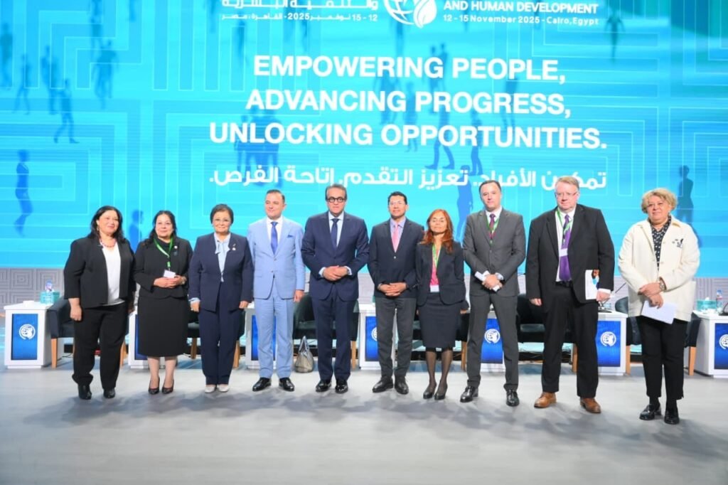 نائبة التضامن تستعرض سياسات الشيخوخة الصحية بفعاليات مؤتمر السكان العالمي