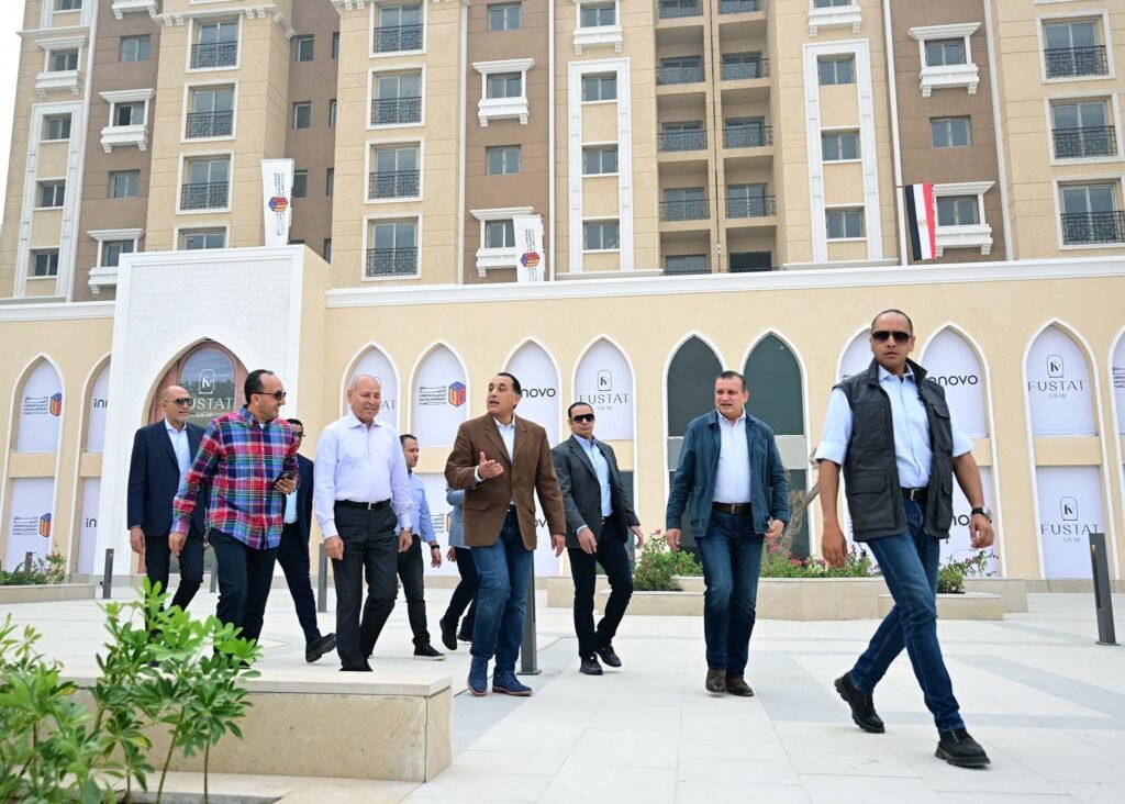 رئيس الوزراء يتفقد تقدم مشروع الفسطاط فيو لإحياء القاهرة التاريخية