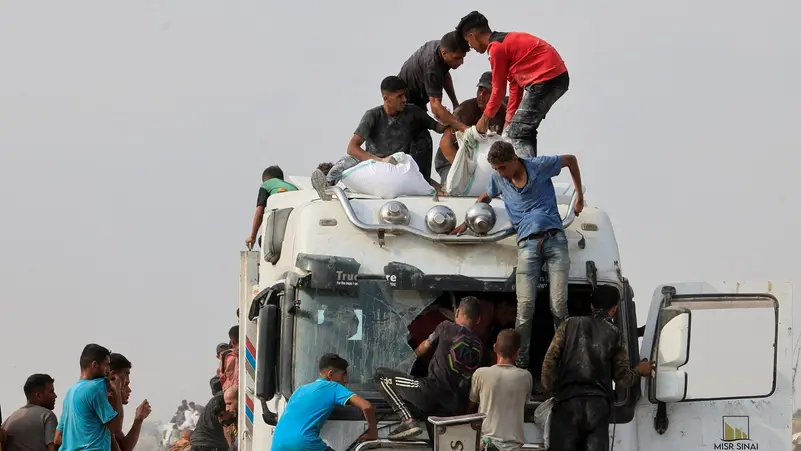 إسرائيل توضح تفاصيل مشاركة أميركا في مراقبة مساعدات غزة