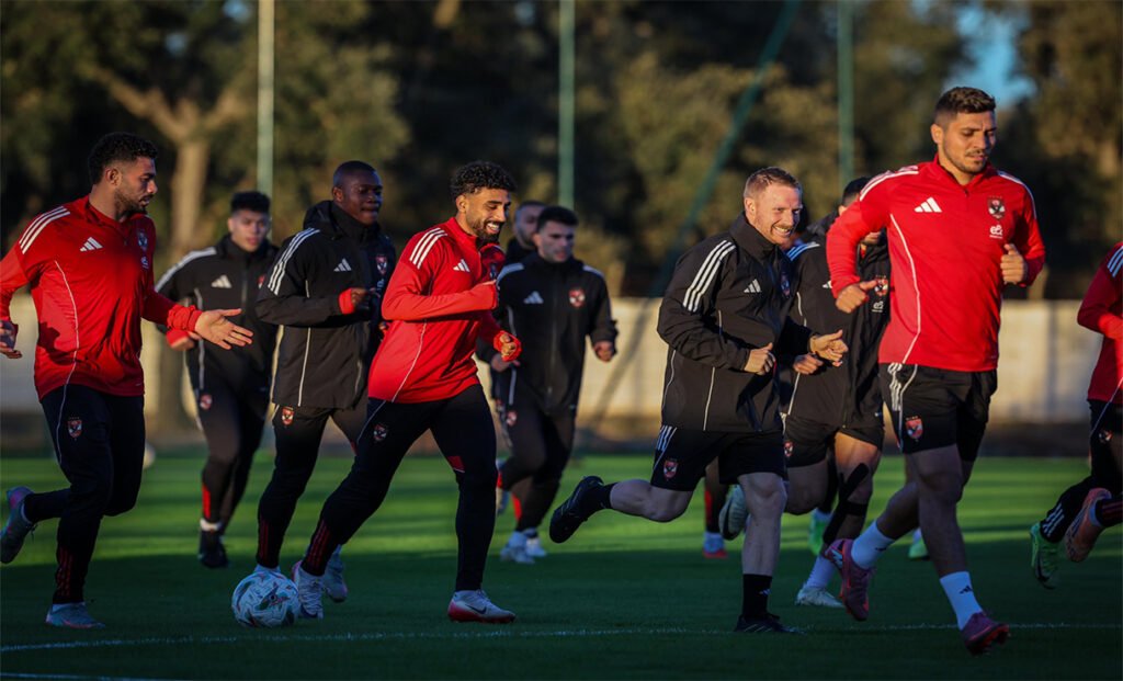 استعداد النادي الأهلي في المغرب