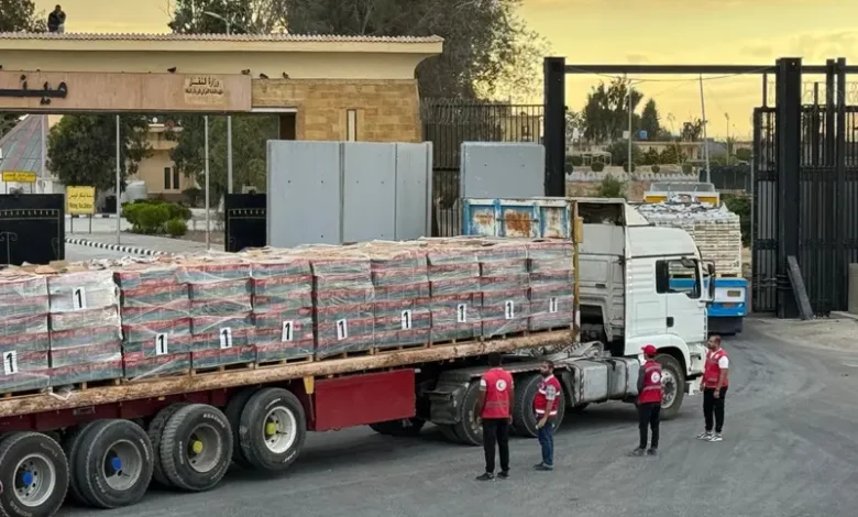 إسرائيل توضح تفاصيل مشاركة أميركا في مراقبة مساعدات غزة 