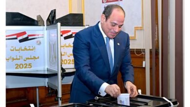 الرئيس السيسي يدلي بصوته بانتخابات النواب 2025 مؤكدًا دعم المسار الديمقراطي