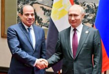 السيسي وبوتين يشهدان تركيب أول وعاء ضغط بمحطة الضبعة النووية