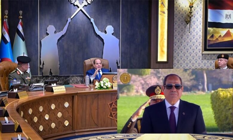 السيسي يشهد اختبارات الهيئة بالأكاديمية العسكرية ويوجه رسائل هامة للشباب