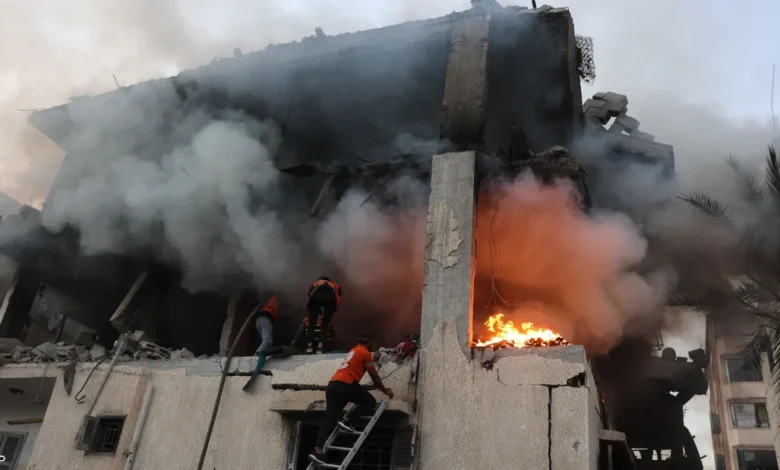 تصاعد الغارات الإسرائيلية يودي بحياة 24 فلسطينياً في غزة اليوم