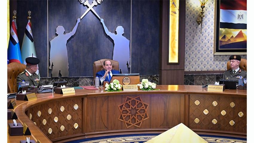 رسائل السيسي الهامة لطلبة الاختبارات بالأكاديمية العسكرية المصرية اليوم