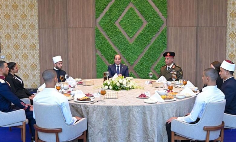 رسائل السيسي الهامة لطلبة الاختبارات بالأكاديمية العسكرية المصرية اليوم