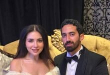 زواج مي عز الدين يشعل السوشيال ميديا والجمهور يحتفل بسعادتها 