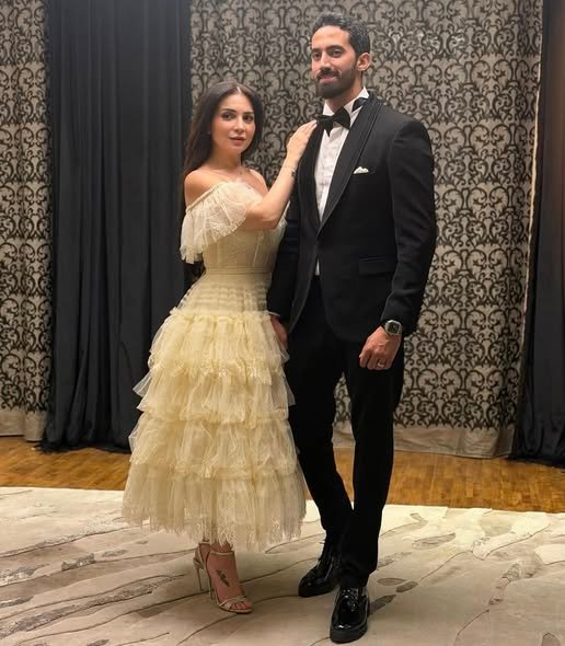 زواج مي عز الدين يشعل السوشيال ميديا والجمهور يحتفل بسعادتها 