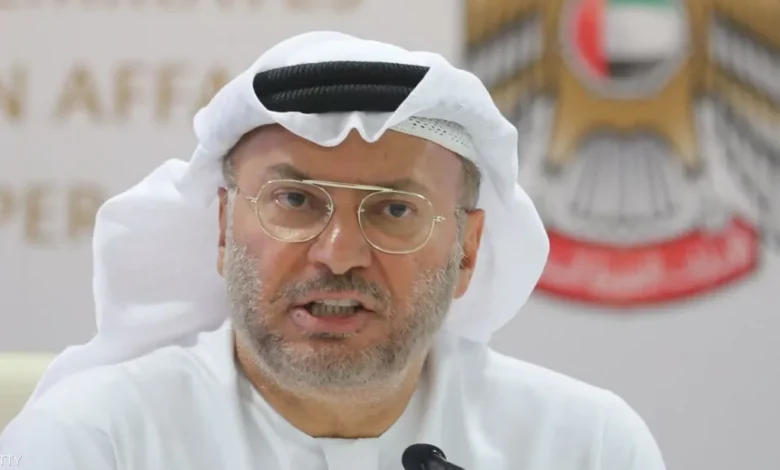 قرقاش لابد من تعزيز سيادة الدول وإبعاد الميليشيات المسلحة