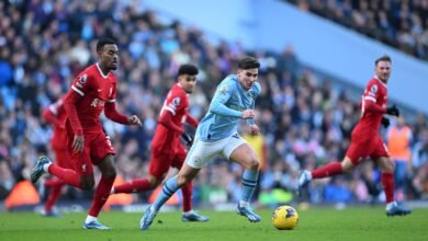 مانشستر سيتي يتخطي ليفربول بثلاثية نظيفة في الدوري الإنجليزي الممتاز - فيديو 