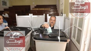 محافظ الشرقية يدلي بصوته ويدعو للمشاركة الإيجابية بالانتخابات