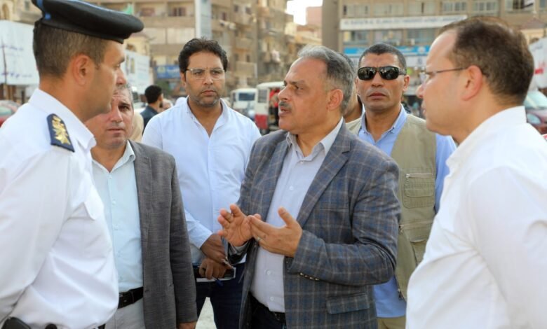 محافظ الشرقية يقود حملة موسعة لإزالة الإشغالات وتجميل مدينة الزقازيق 