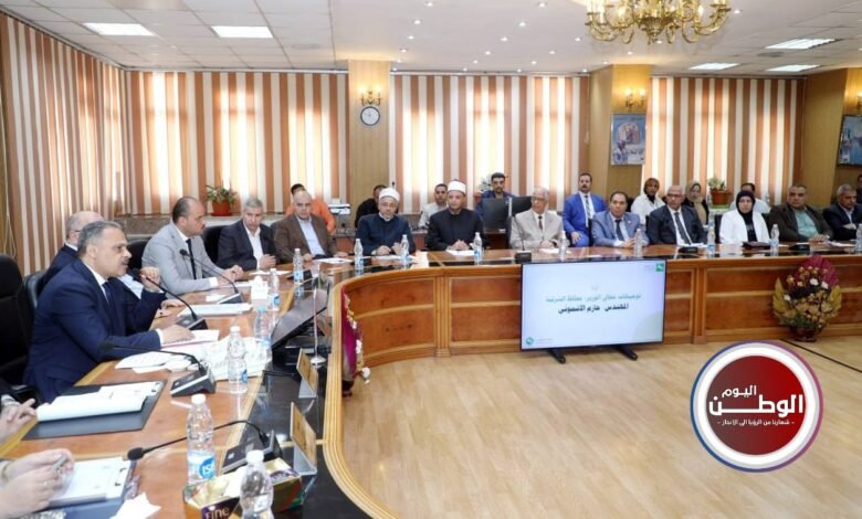 محافظ الشرقية يناقش الخطة الاستثمارية ويقرر إطلاق اسم المصيلحي على أحد ميادين المحافظة
