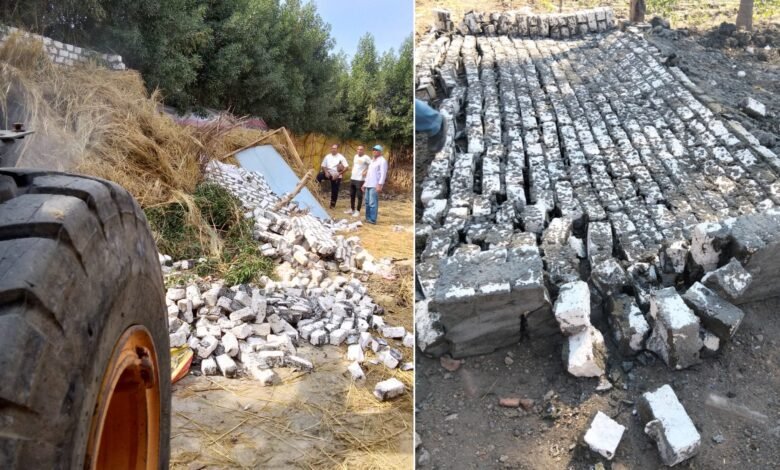 محافظة الشرقية تواصل إزالة التعديات ضمن المرحلة الثالثة للموجة ٢٧