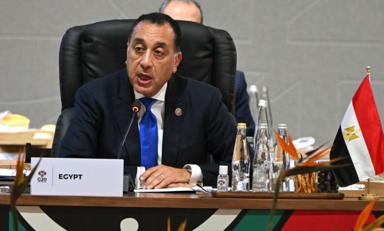 مدبولي : مصر تؤكد استعدادها لاستضافة مؤتمر إعمار غزة خلال قمة العشرين