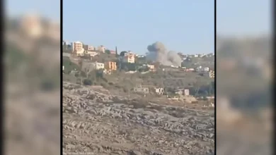 مصادر إسرائيل تقصف مبنى شحور بعد إنذار إخلاء جنوب لبنان اليوم