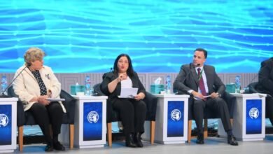 نائبة التضامن تستعرض سياسات الشيخوخة الصحية بفعاليات مؤتمر السكان العالمي