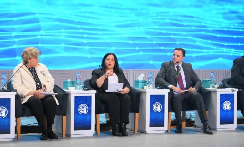 نائبة التضامن تستعرض سياسات الشيخوخة الصحية بفعاليات مؤتمر السكان العالمي