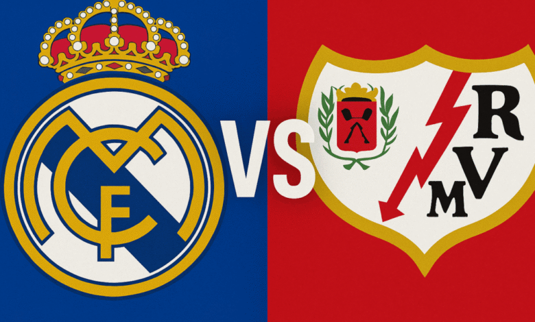 يلا شوت مباراة ريال مدريد ضد رايو فاليكانو اليوم بث مباشر الدوري الإسباني 