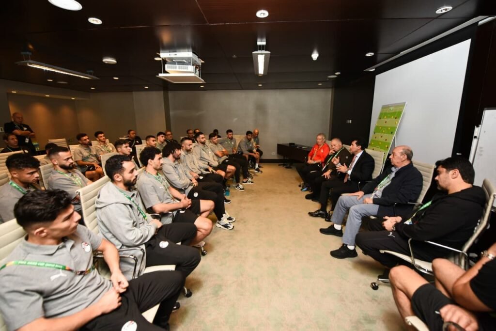 وزير الرياضة وأبو ريدة يتابعان جاهزية منتخب مصر لكأس العرب بقطر