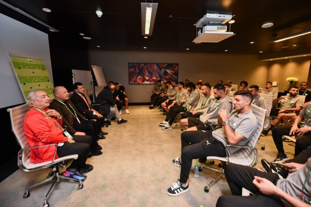 وزير الرياضة وأبو ريدة يتابعان جاهزية منتخب مصر لكأس العرب بقطر