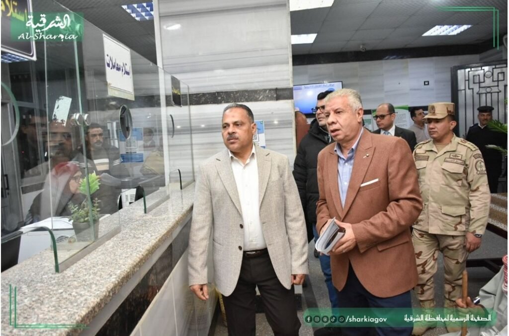 محافظ الشرقية يتابع عمل المركز التكنولوجي ومركز التدريب بفاقوس