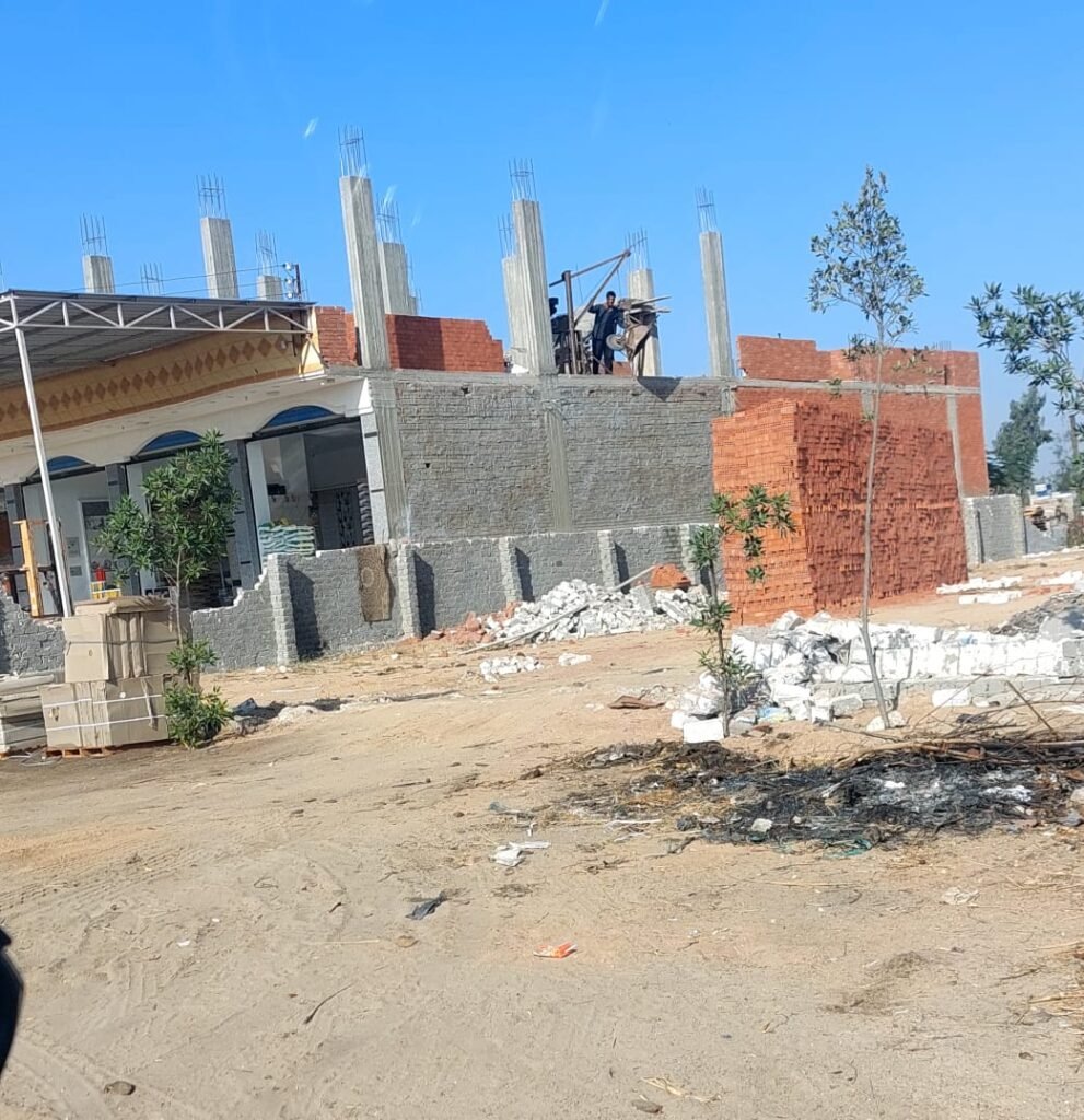 مباني مخالفة علي الاراضى الزراعية 