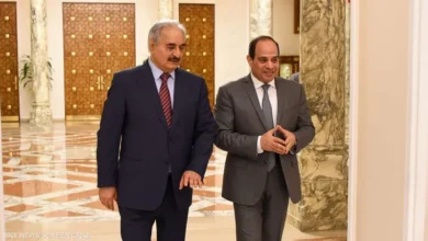 السيسي يستقبل المشير حفتر ويؤكد دعم مصر الكامل لاستقرار ليبيا